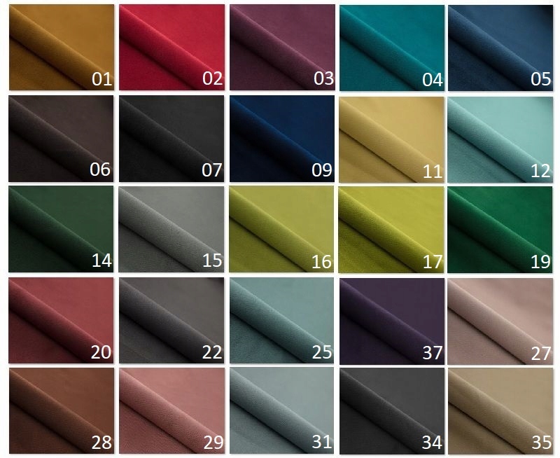 Komplet wypoczynkowy LUIS 3+1+1 kanapa fotel Liczba elementów w zestawie 3