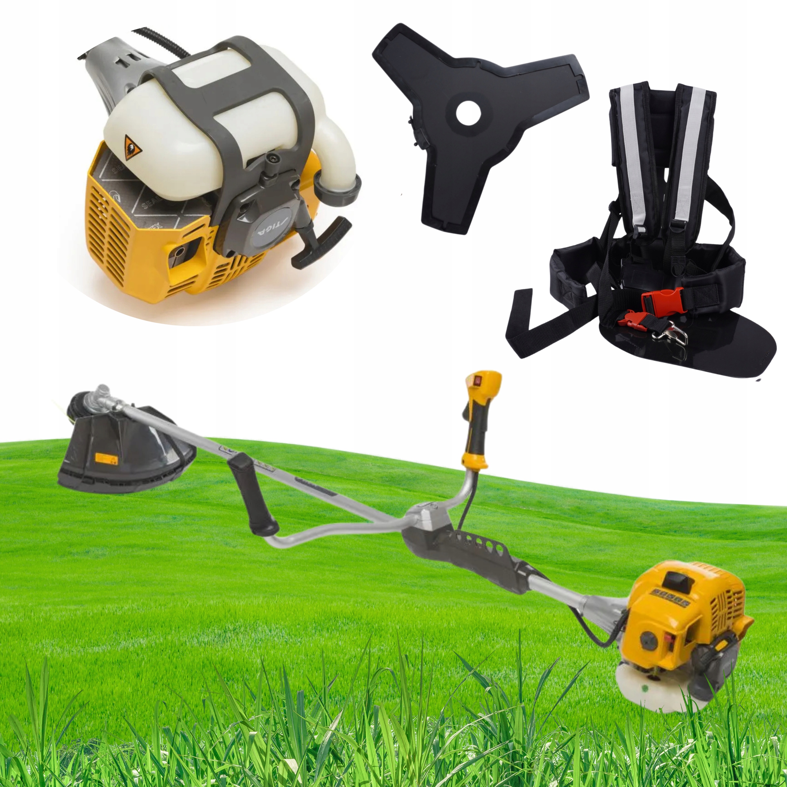 Mocna Kosa Spalinowa Stiga Bc 555 Podkaszarka XXXL