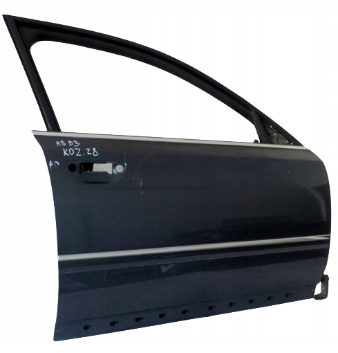 AUDI A8 D3 DRZWI PRAWE PRZEDNIE NIEBIESKI LZ7R