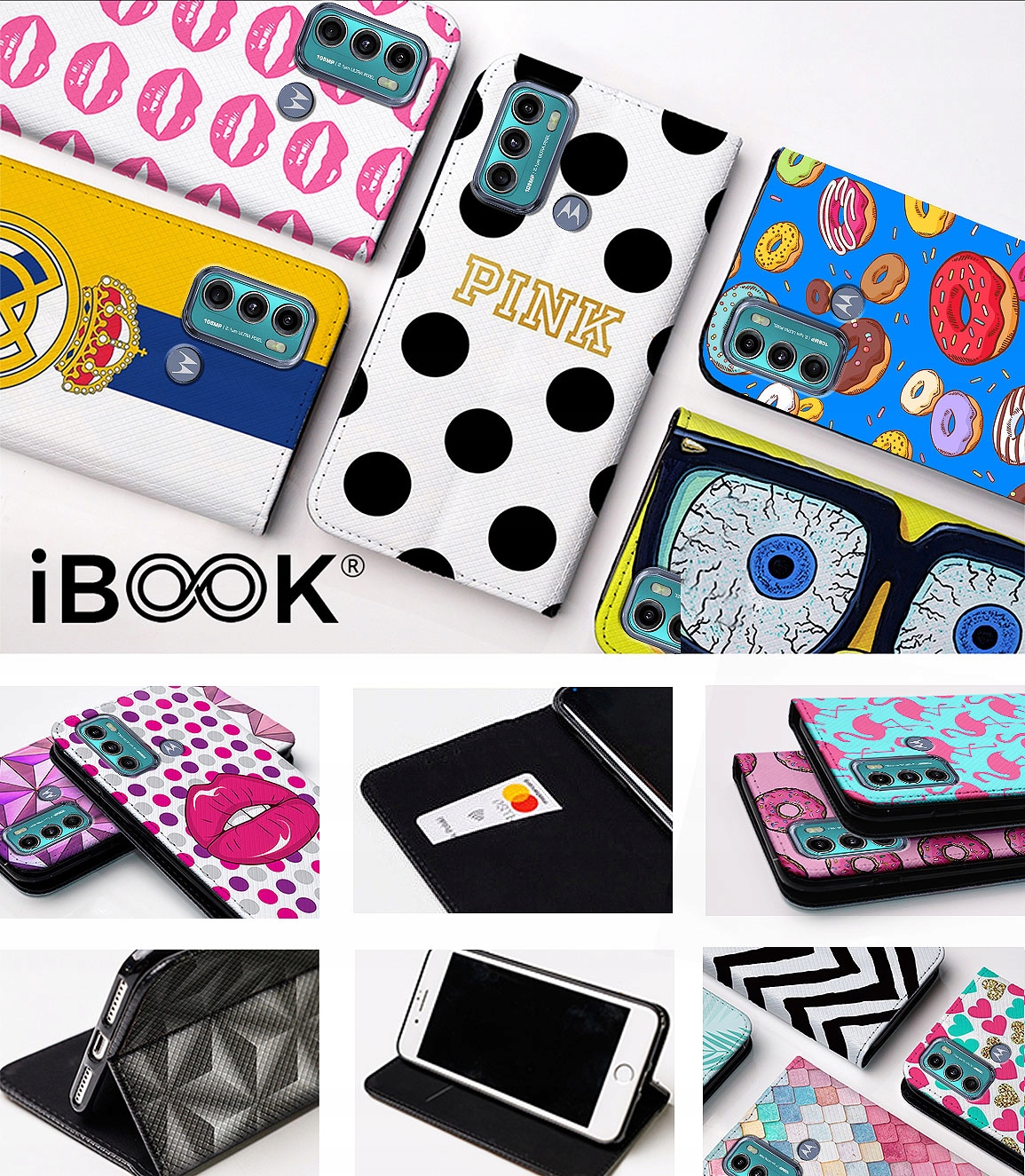 ETUI MAGNET DO MOTOROLA MOTO G60 NAJLEPSZE WZORY Dedykowany model Moto G60