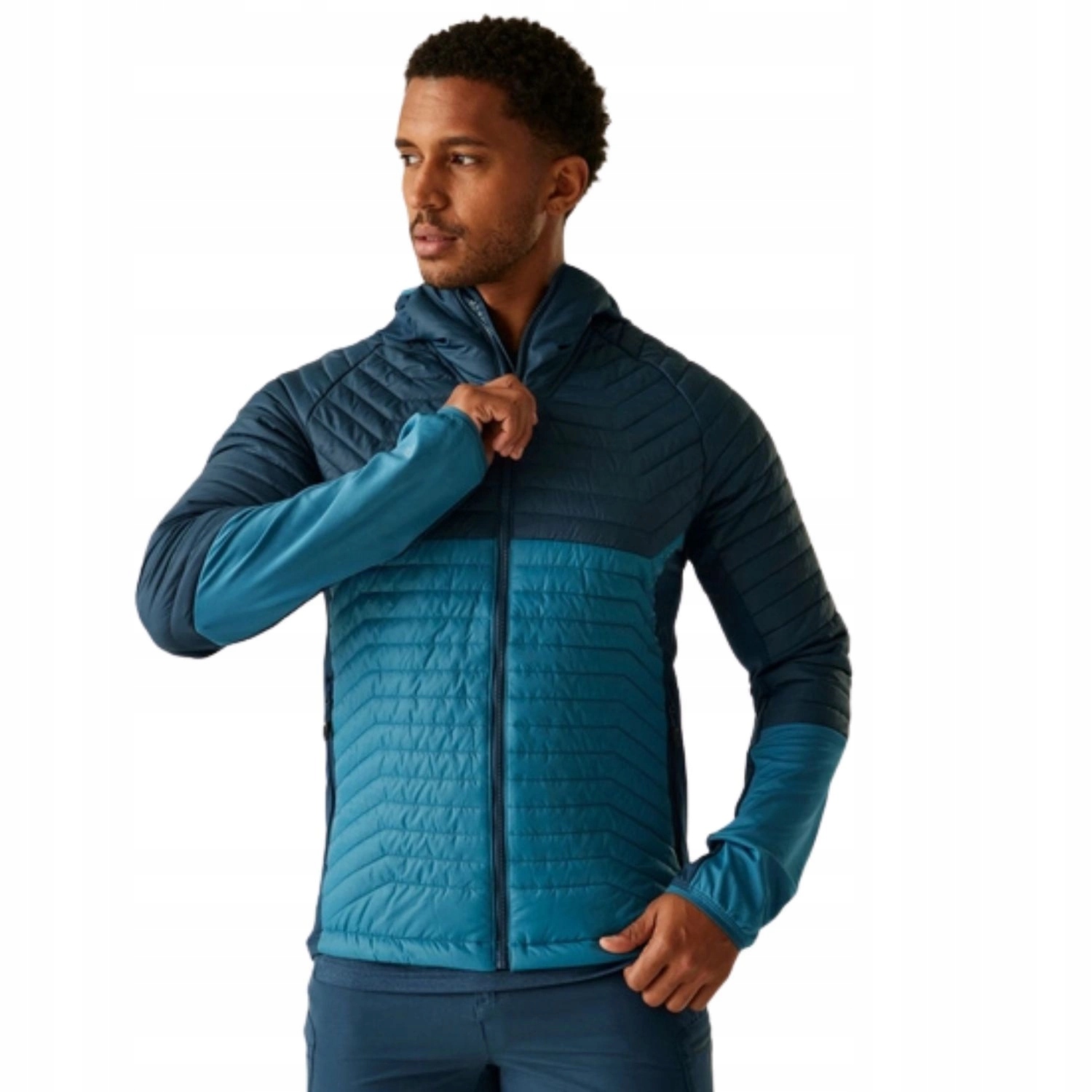 Pánská prošívaná bunda DARE2B Descending II přechodová hybridní vel. XL