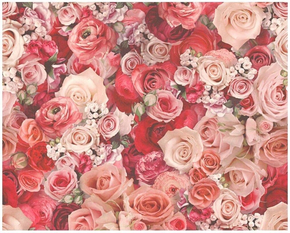 

Tapeta winylowa róże kwiaty tapety na ścianę