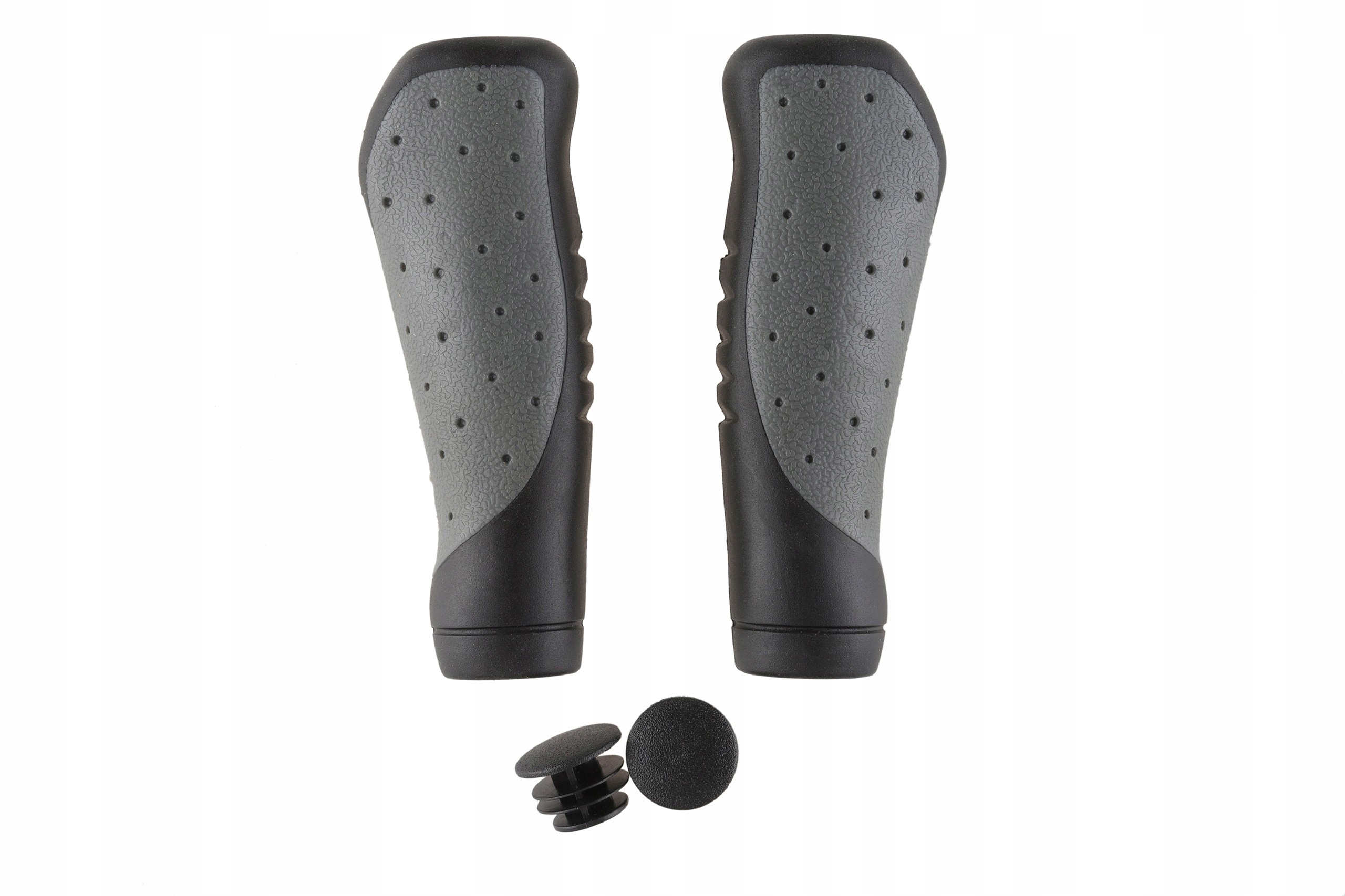 CHWYTY ROWEROWE GUMOWE HL-0302 PROFILOWANE Stan opakowania oryginalne