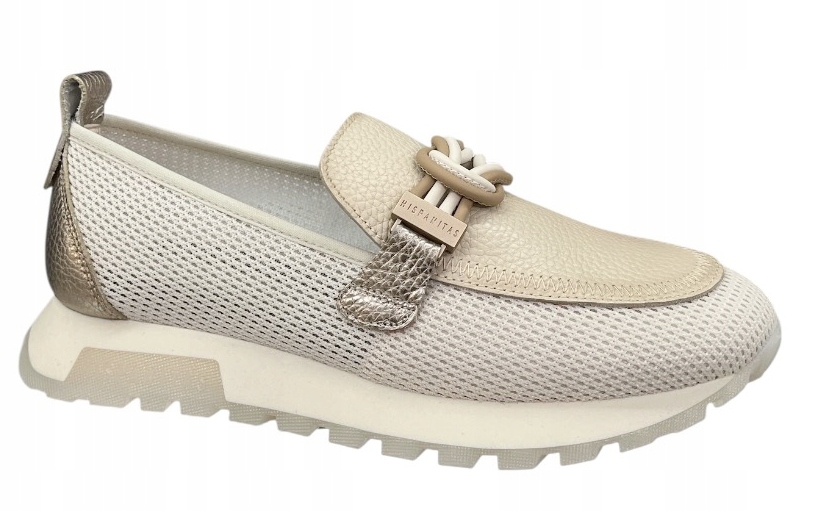 Polobotky Hispanitas HV264857 VEL.40 Kůže Formentera Panna Bolero Butter Lico