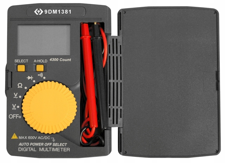 King Tony Multimetr cyfrowy miernik prądu Ac DC