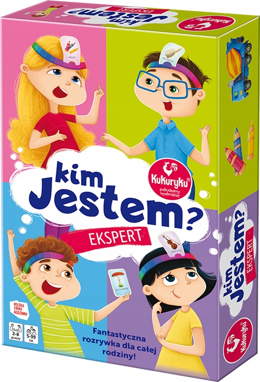

Gra Karciana Kim Jestem Ekspert Dla Całej Rodziny