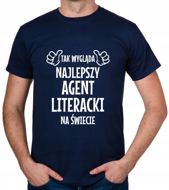 

koszulka Najlepszy Agent Literacki prezent