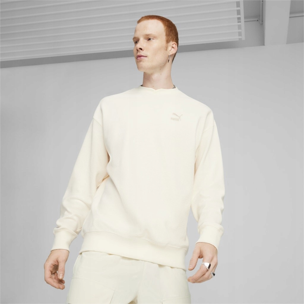 Pánská mikina Puma Classics Waffle Crew