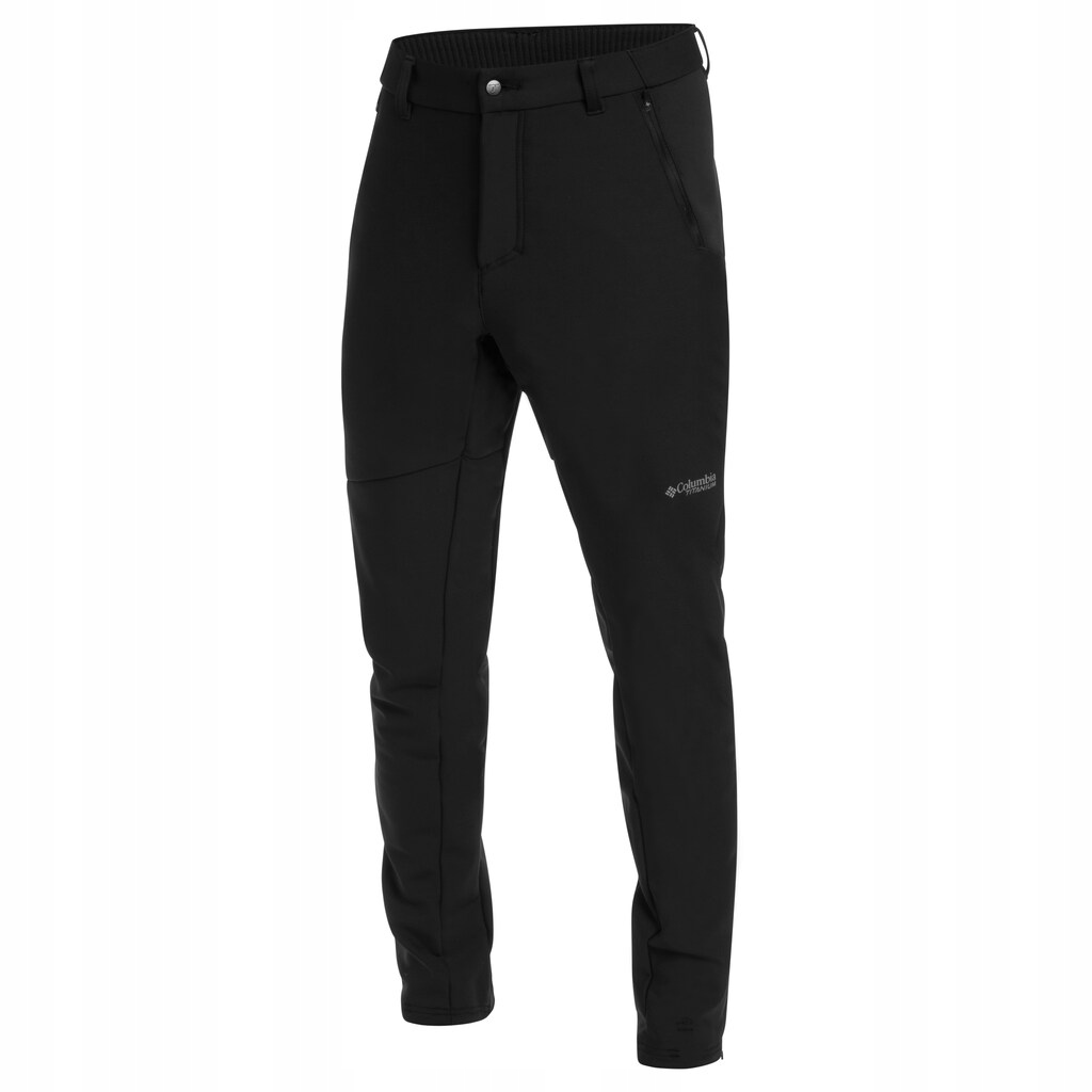 Pánské trekové kalhoty Columbia Vast Canyon Softshell černá 30/34