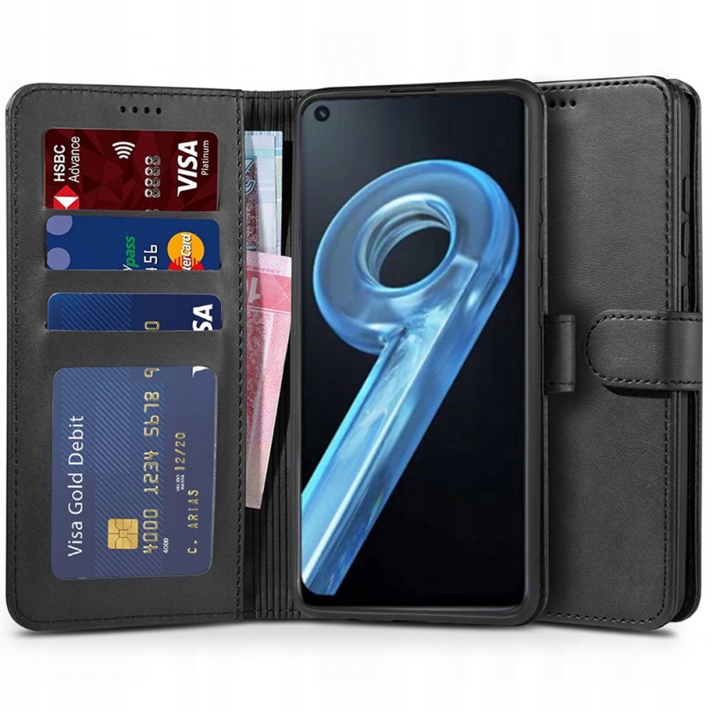 Etui Wallet Portfel + Szkło Ochronne do Realme 9i EAN (GTIN) 8793513837103