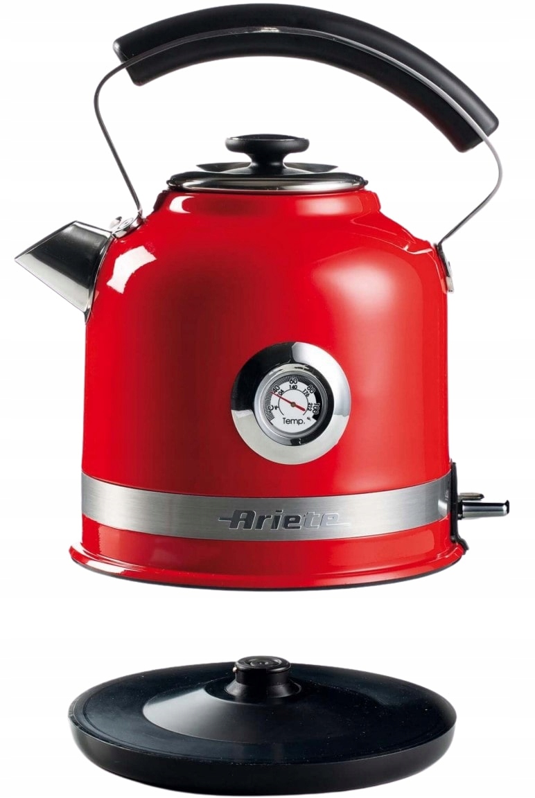Czajnik Elektryczny Ariete 2854/00 Moderna 2000W 1,7L Czerwony