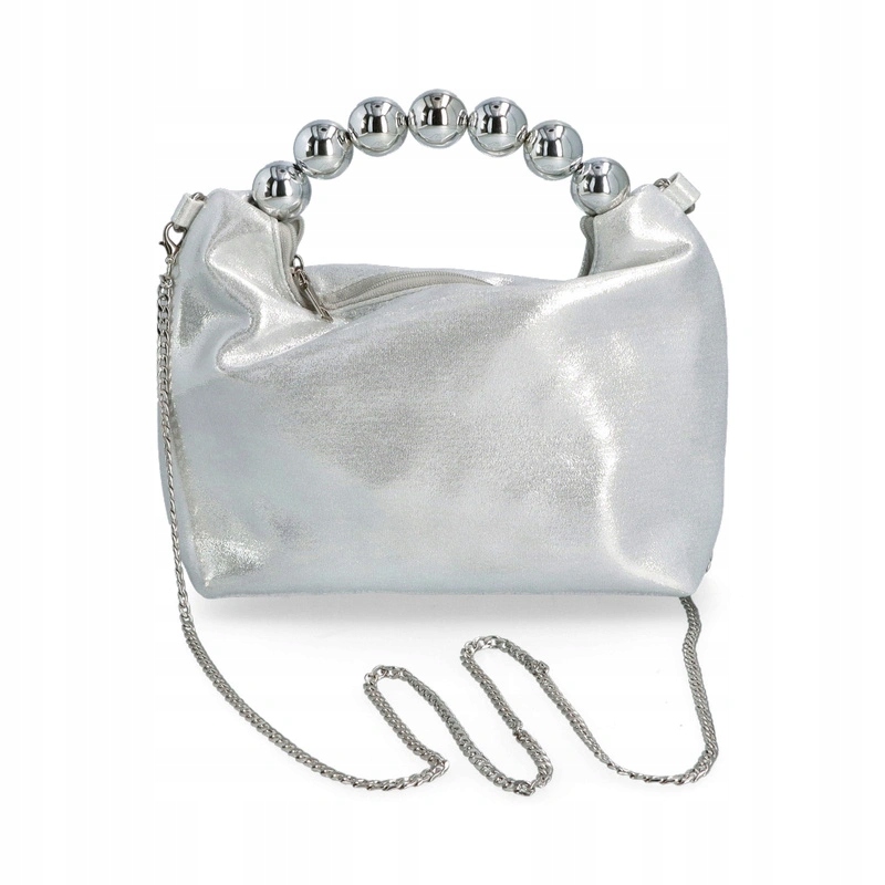 Návštěvní kabelka – Menbur AMB0409 Stříbrná