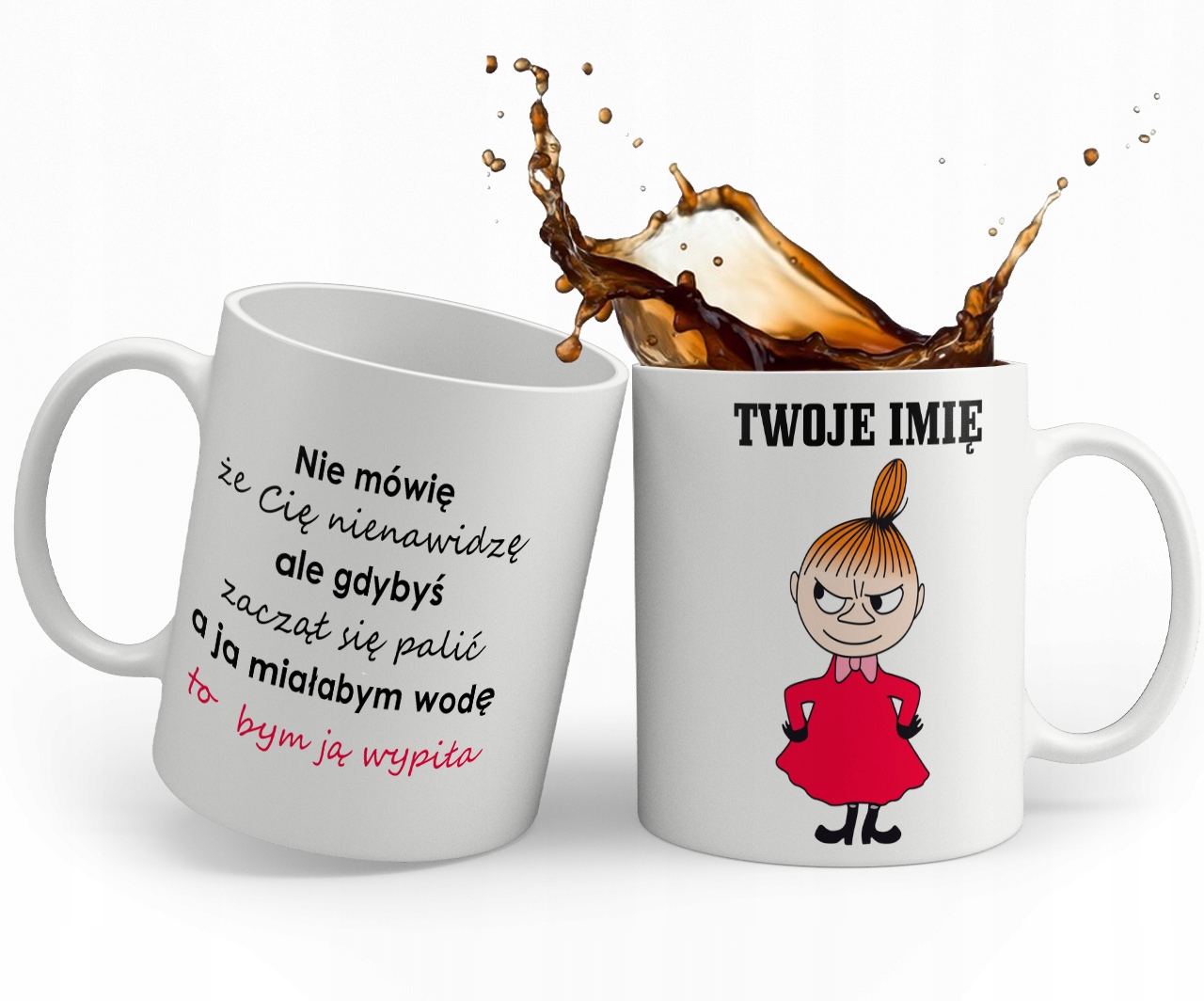 

Kubek Mała MI Imie Kartonik