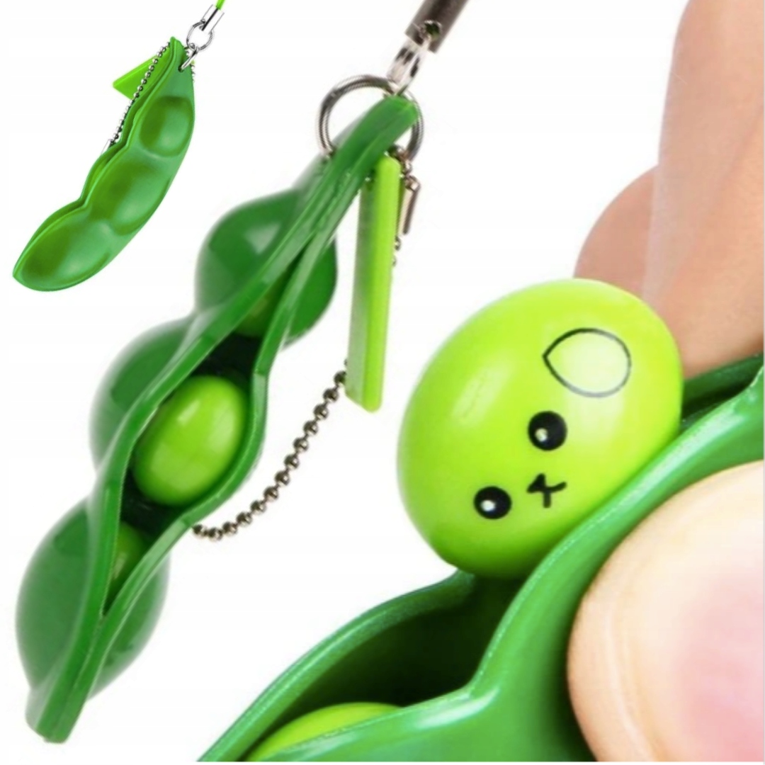 

Fasolki Antystresowe Squishy Push Bubble Brelok