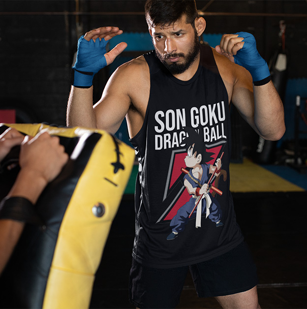 TANK TOP DRAGONBALL SG DBZ Rozmiar L