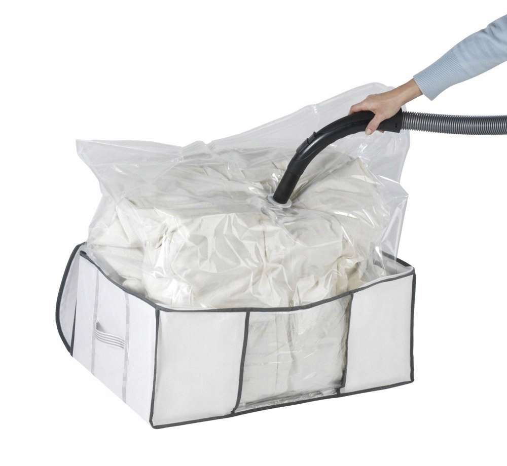 Levně Vákuový pytel v obalu na oblečení a povlečení „L“, vakuová taška Wenko