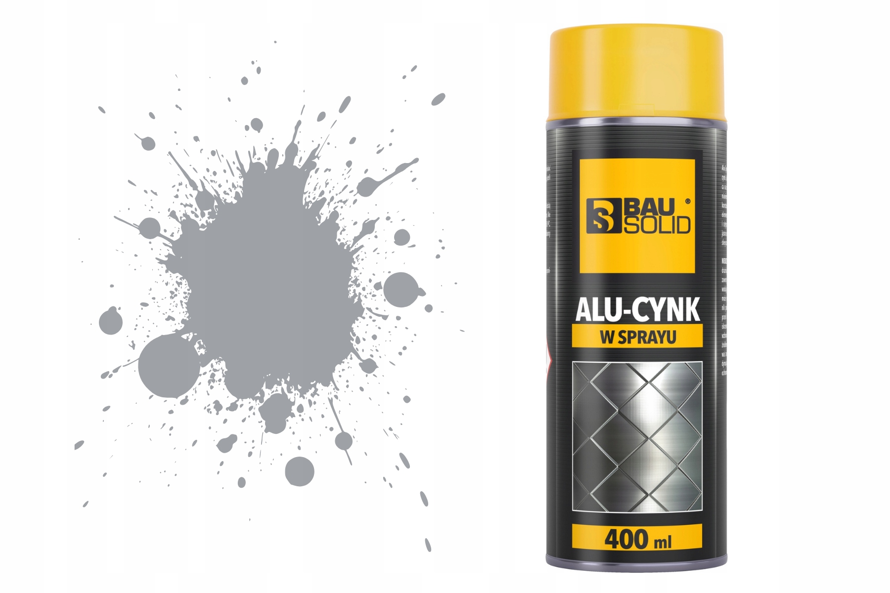 Bausolid Alu-cynk Lakier Spray 400 ml