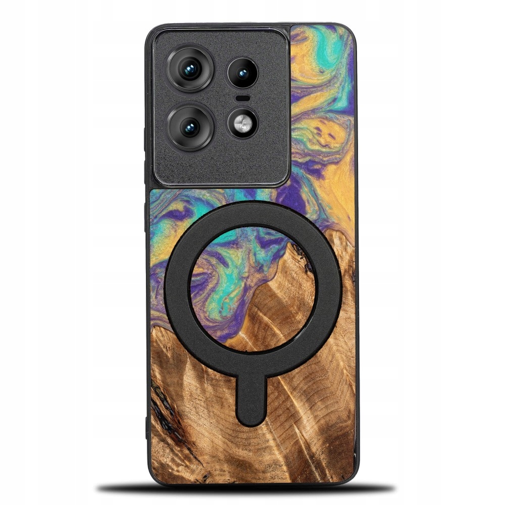 Pouzdro Bewood Unique pro Motorola Edge 50 Pro Planety Merkur s MagSafe