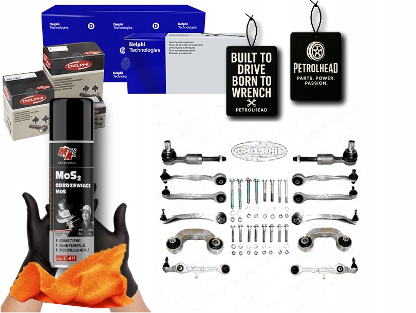 Sada Na Opravu Zavěšení Vw Přední A4 01- Delph #Petrolhead Pro+ Kit1