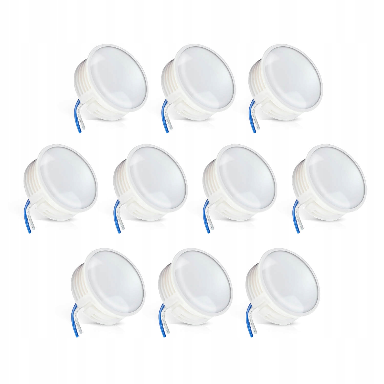 Sada 10x Led modul Insert 5W 4000K Milky neutrální bílá barva