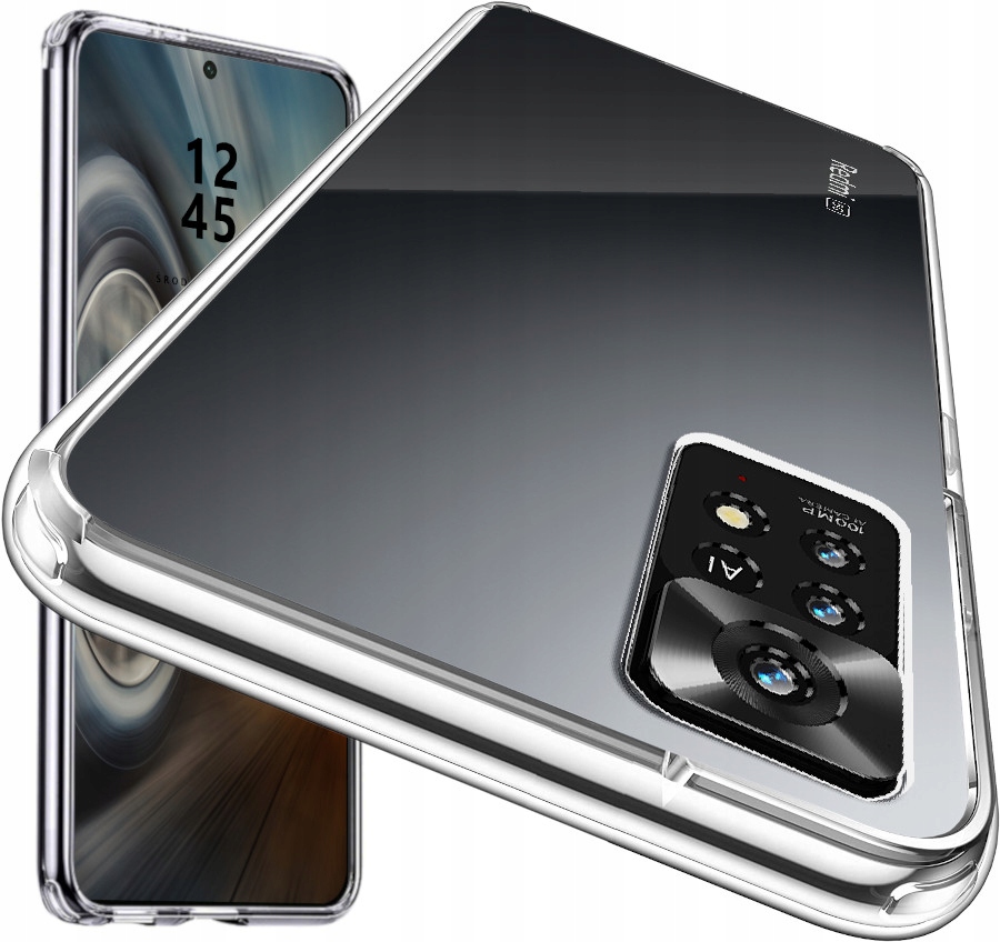 

Etui Crystal Do Redmi Note 12 Pro 4G Szkło