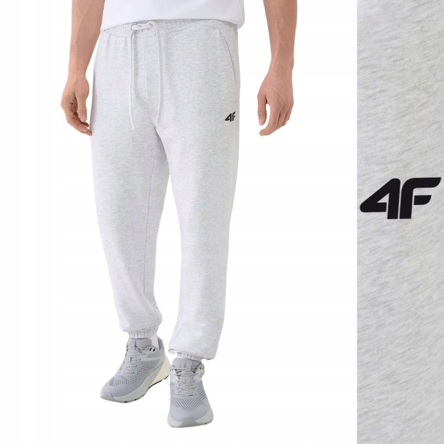 Spodnie Męskie 4F Dresowe Sportowe Joggery Dresy Na Co Dzień
