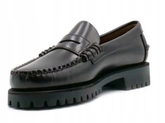 SEBAGO DAMSKIE MOKASYNY CZARNE SKÓRZANE 36 ŻBC