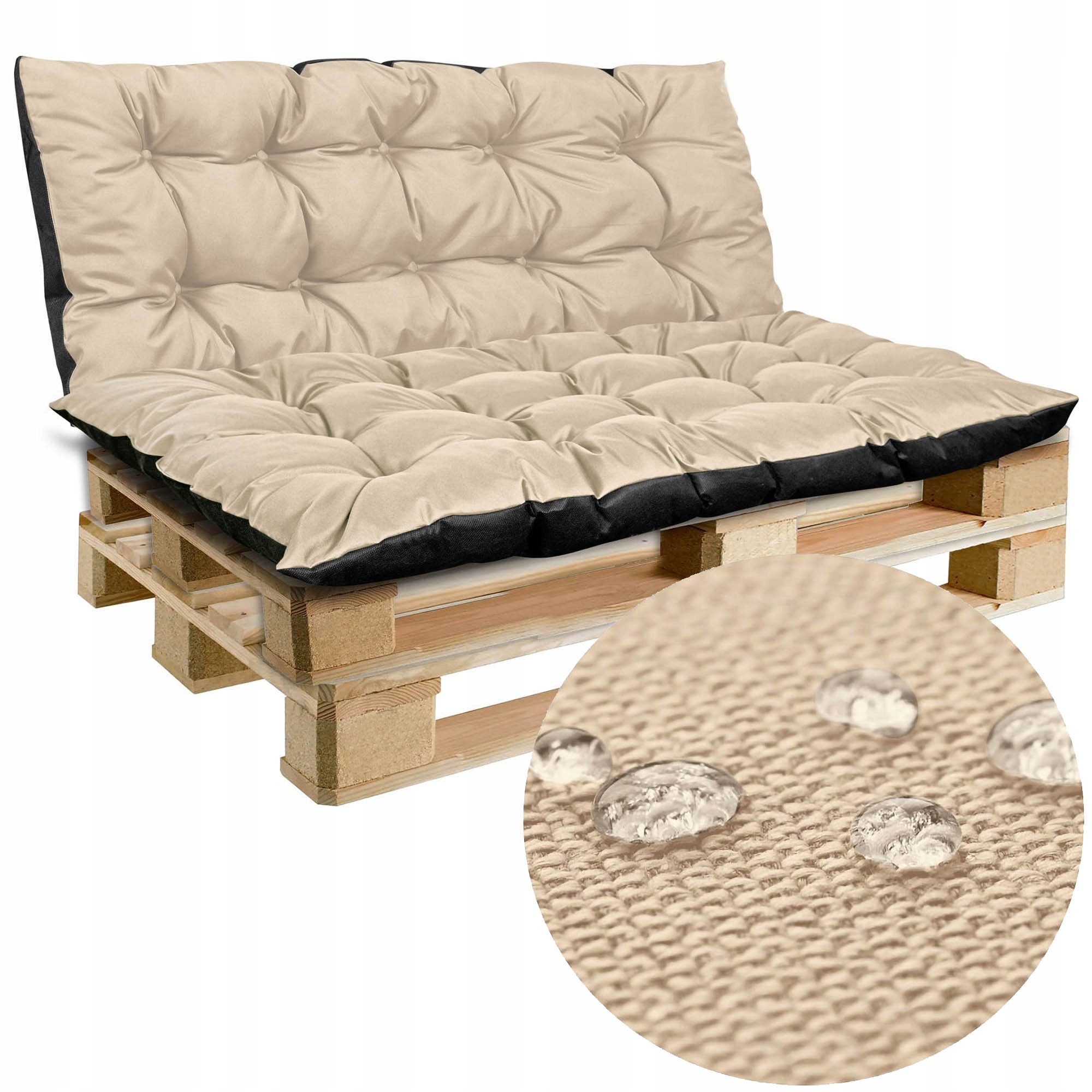 Polštáře Na Palety Sada Polštář Na Nábytek Horní A Spodní Část Voděodolná