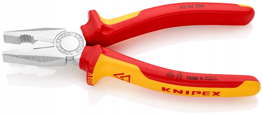 Univerzální Kleště Izolované Vde 200 MM 03 06 200 Knipex