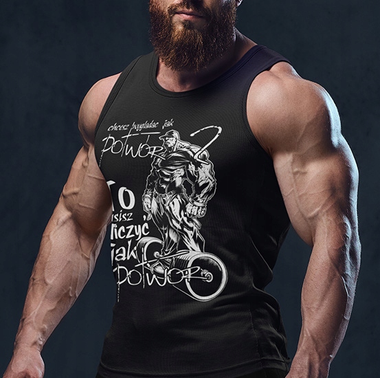 TANK TOP SIŁOWNIA POTWÓR Marka inna
