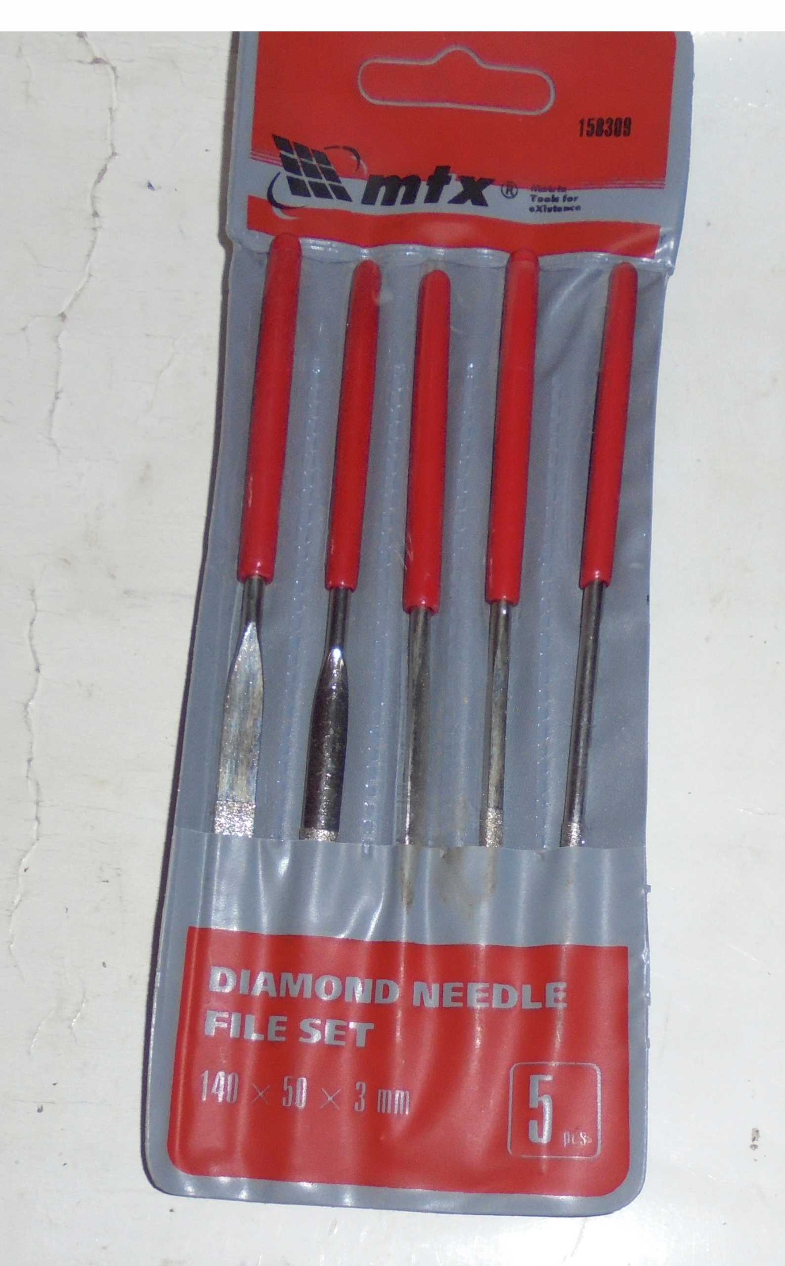 ZESTAW PILNIKÓW IGLAK DO METALU DIAMENTOWE MTX