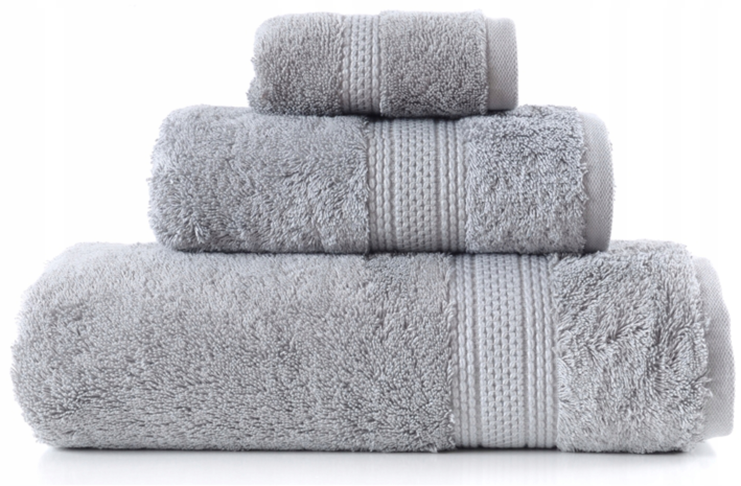 

Greno Gruby Ręcznik Egyptian Cotton Stal 70x140