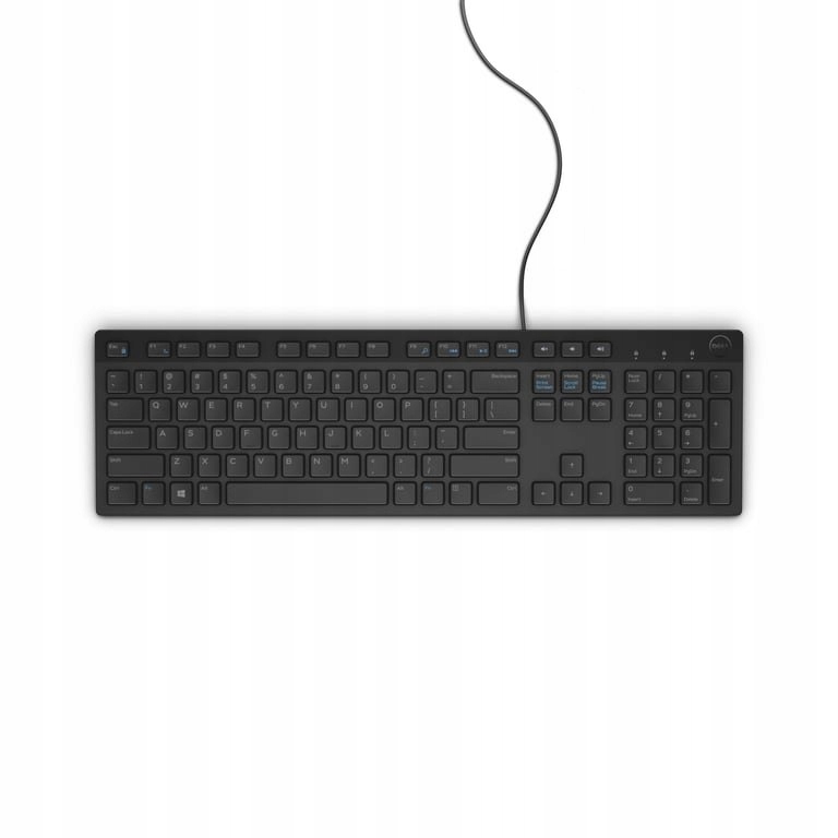 Dell KB216 Klawiatura Usb Qwertz Węgierska Czarny