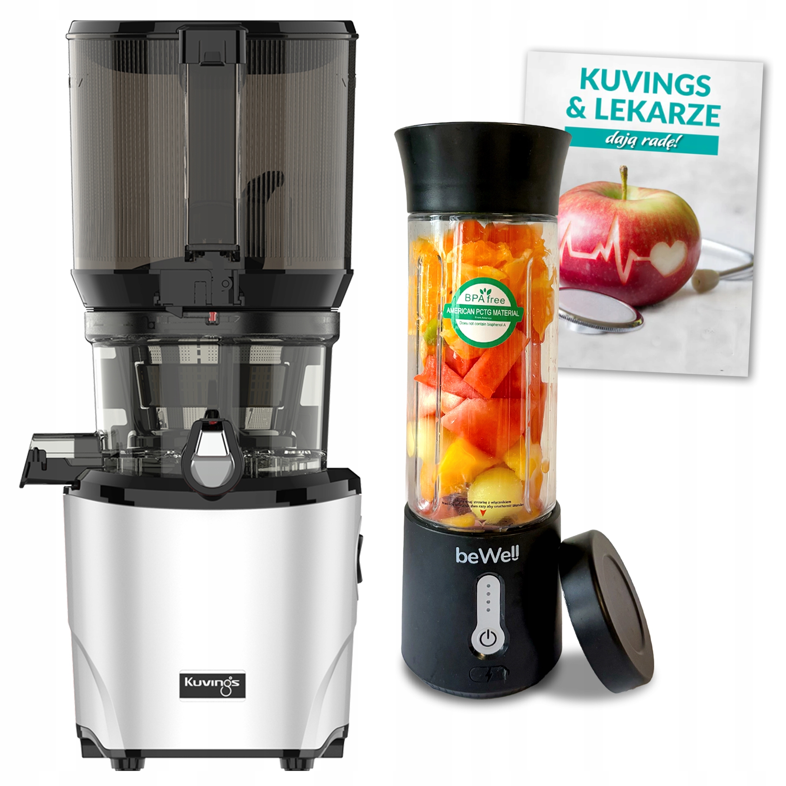 Odšťavňovač AUTO10S Pomalý Pro Ovocné Šťávy Odšťavňovač Mixér BEWell