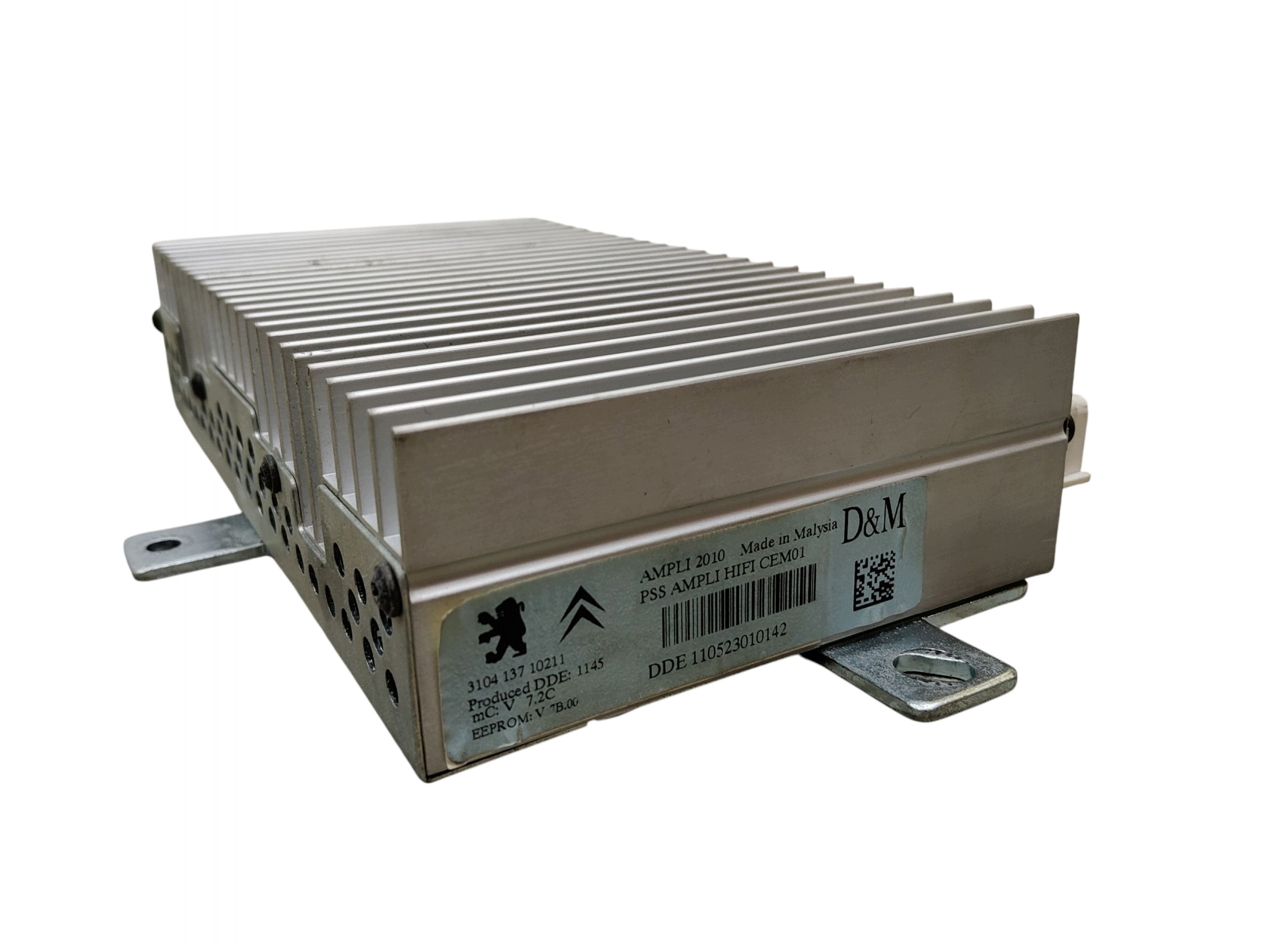 amplifier AUDIO CITROEN DS4 DS5 C4 II B7 310413710211