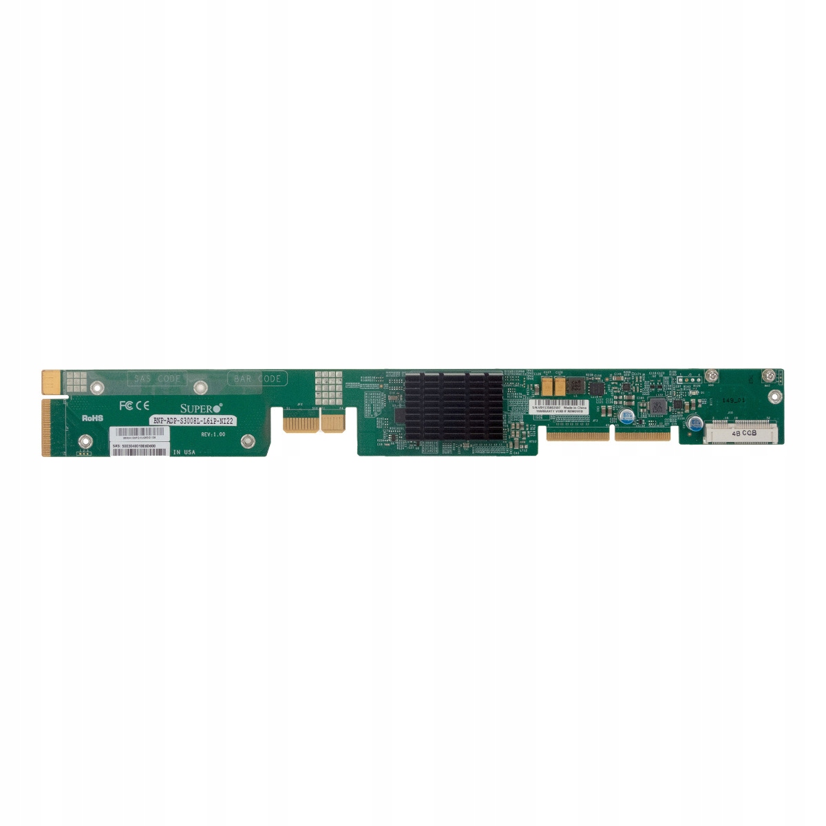 Supermicro BPN-S3008L-L6IP-NI22 Backplane Rev 1.00 Sas 12 Gb