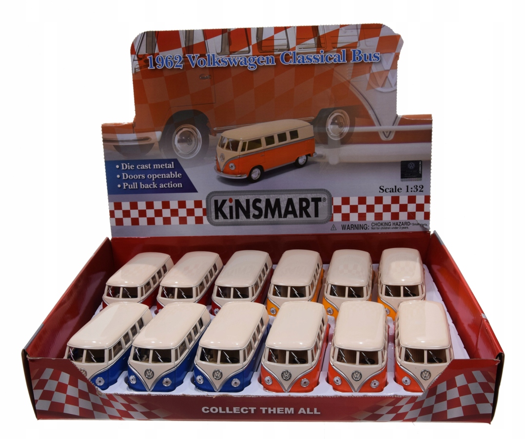 AUTO METALOWE VW BUS CLASSICAL OGÓREK VOLKSWAGEN