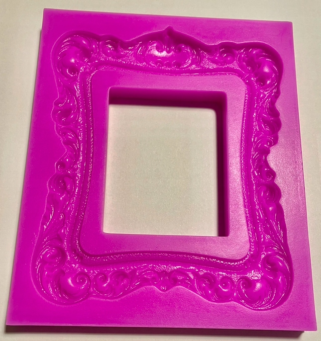 Silikónová forma PC RAMKA veľká 9,5 x 11 cm za 6.98EUR - Allegro