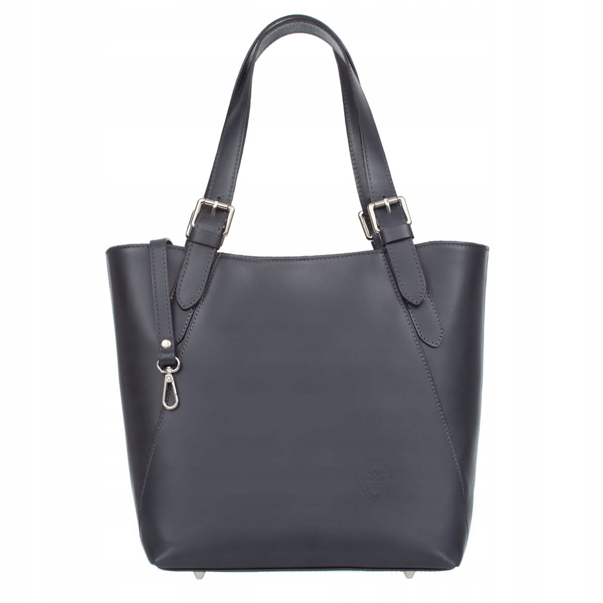 Velká kožená kabelka Vezze Celesta Antracit