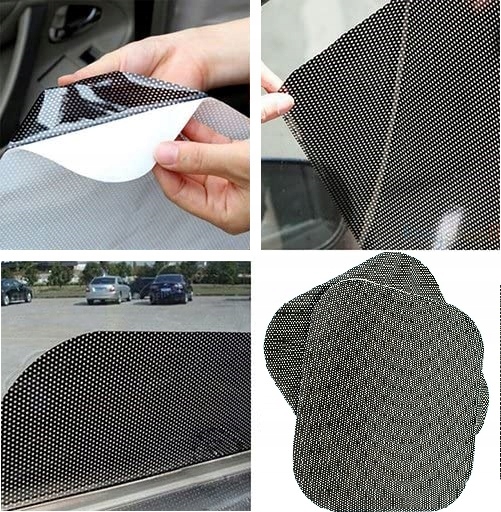 ROLETA DO SZYB SAMOCHODU AUTA STATYCZNA 2SZT FOLIA