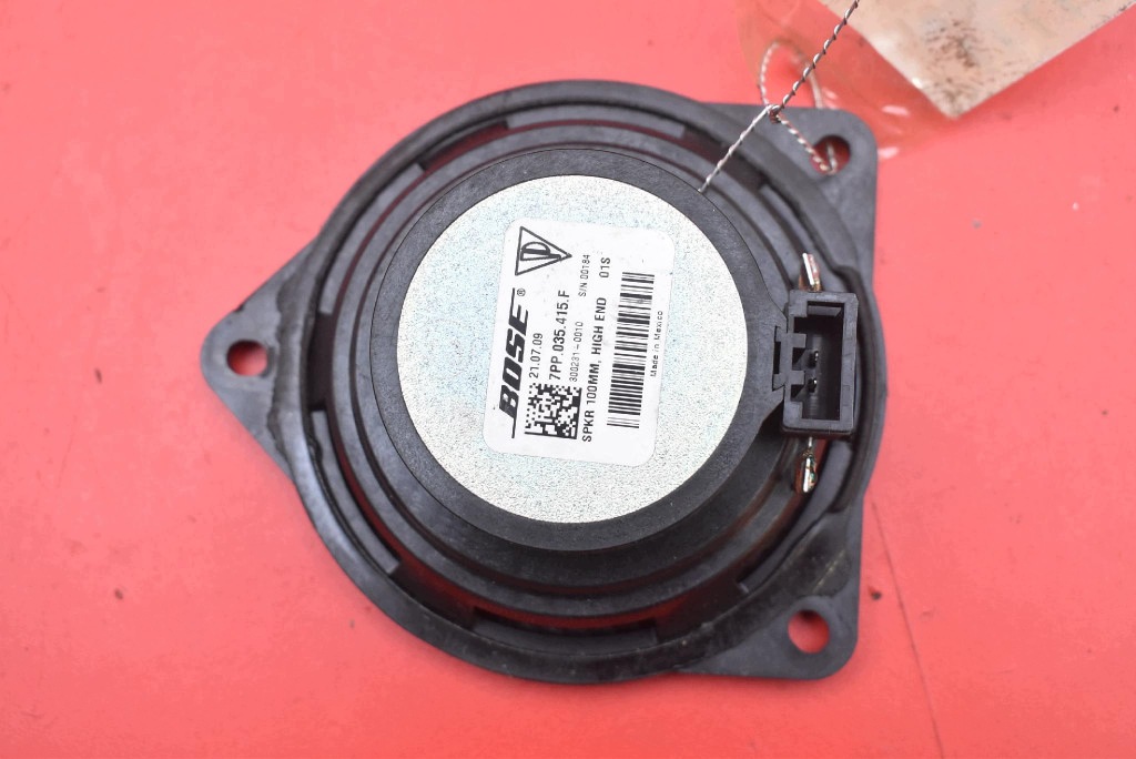 speaker BOSE left front 7PP035415F PORSCHE PANAMERA 970 09-13