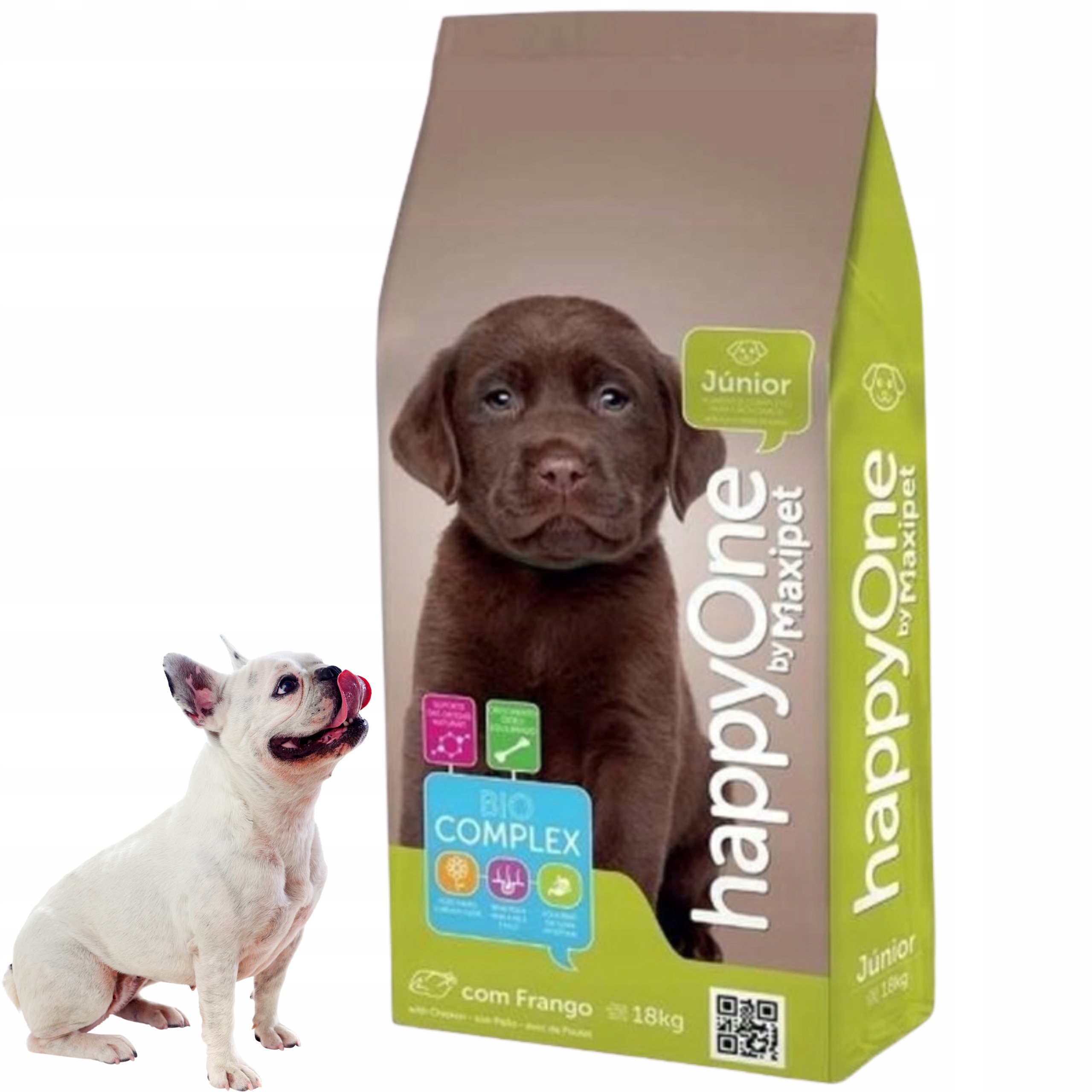 Levně HappyOneJunior Premium suché Krmivo pro štěňata novofundlandského ovčáka 18 kg