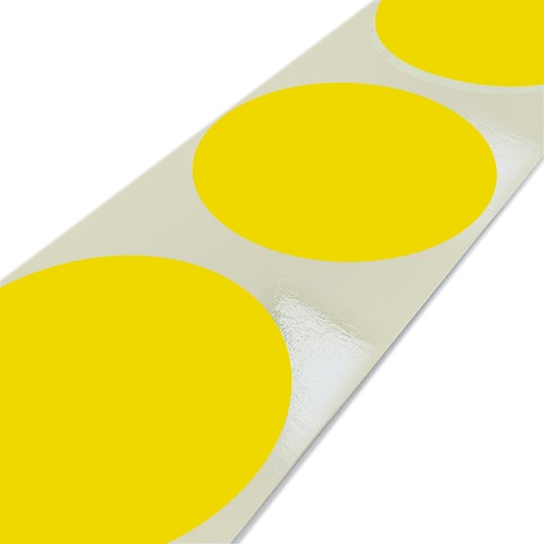 

Kółka kolorowe do znakowania Ø40mm żółty
