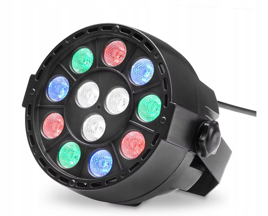 Showlite SPS-121 Led Party Spot 12x1W Rgbw DMX kompaktní scénický efekt
