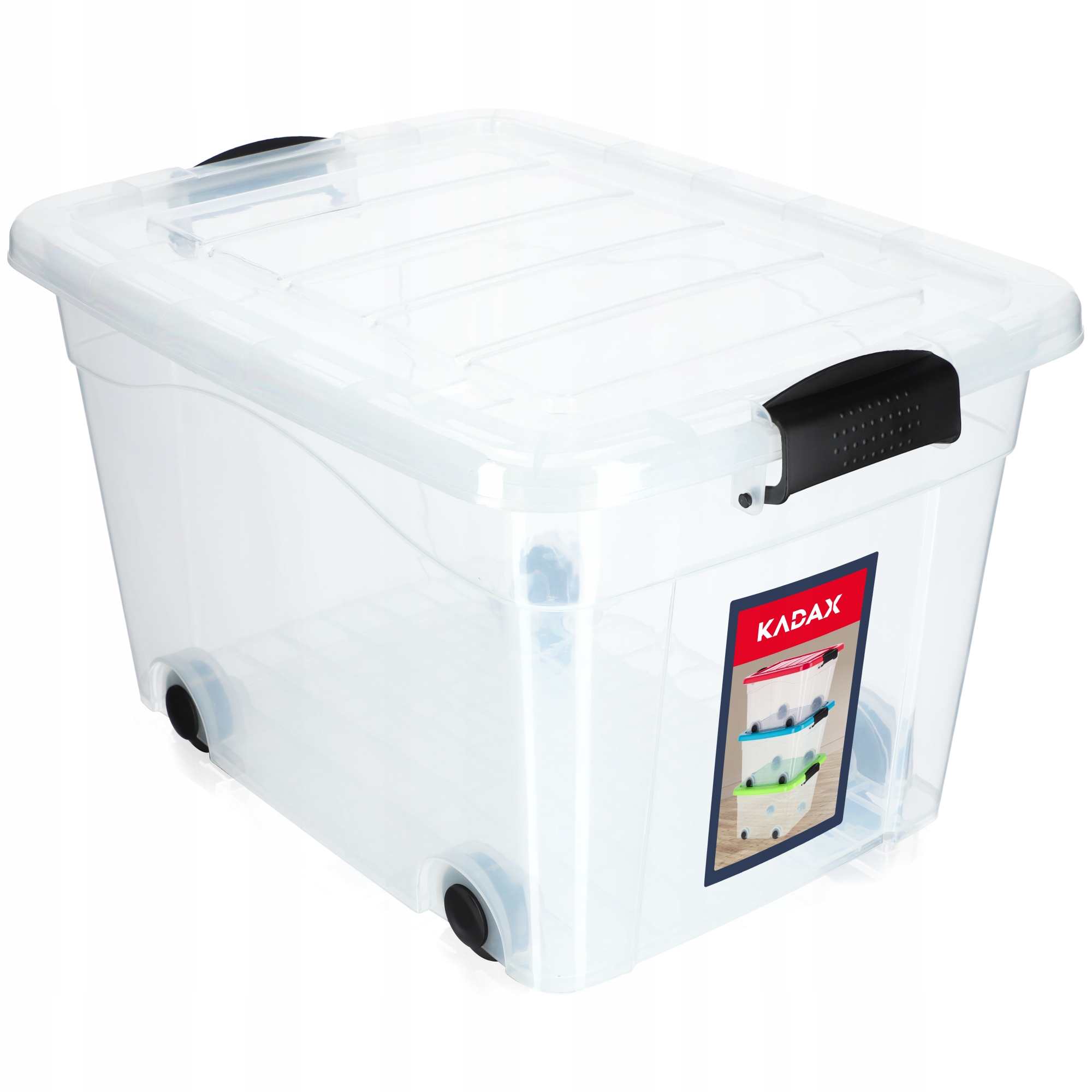 

Pudełko Pojemnik Organizer Zabawki Na Kółkach 40L