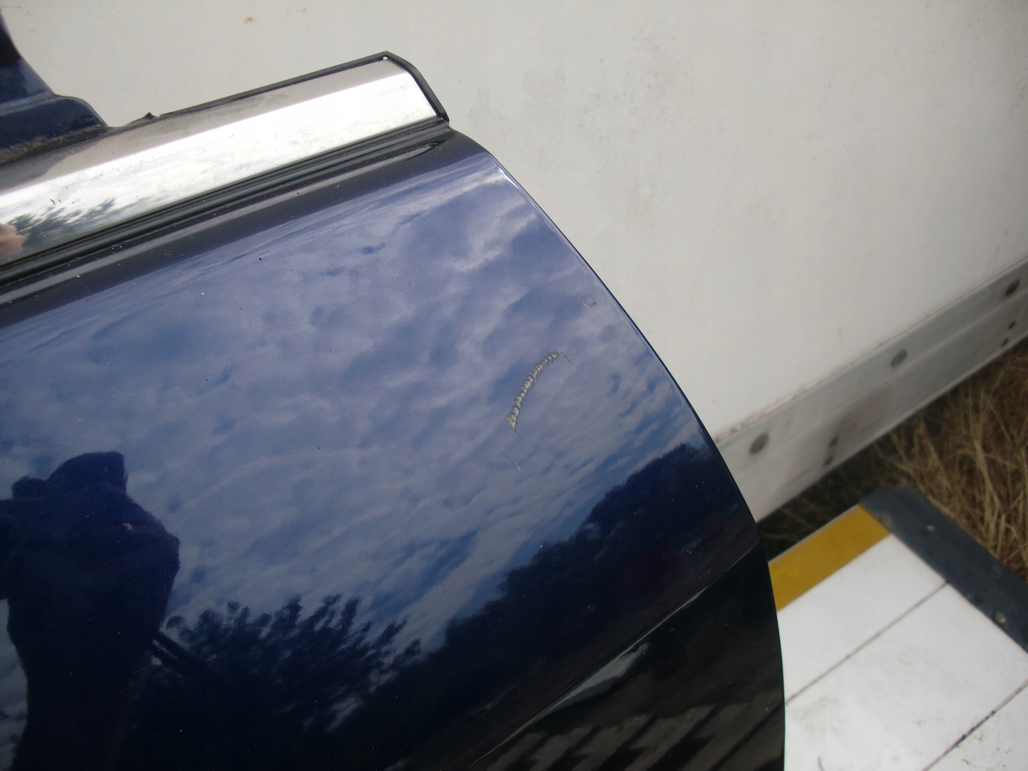 MAZDA CX-7 door front front right GRANATOWE