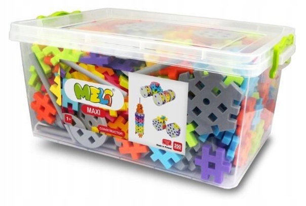 Klocki Meli Maxi Constructor Edu 350szt