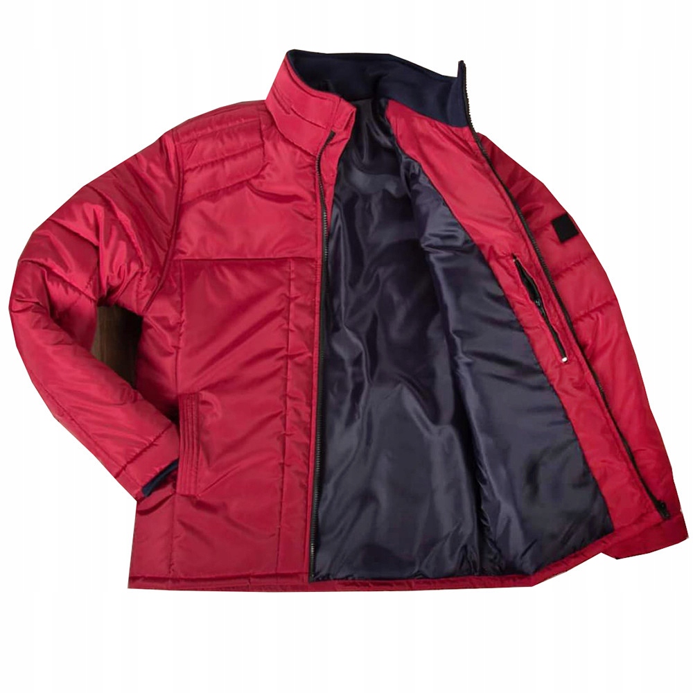 Laid Back bunda pánská Z2223 nadměrná velikost 7XL červená