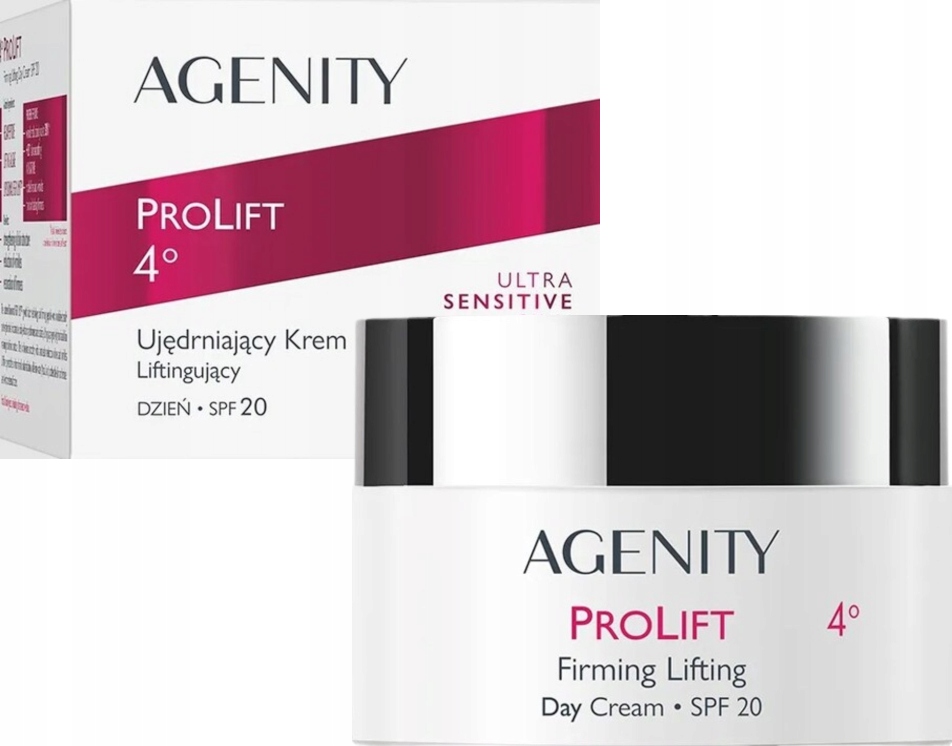 Agenity Prolift 4° Krem liftingujący ujędrniający Spf 20 Dr Irena Eris 50ml