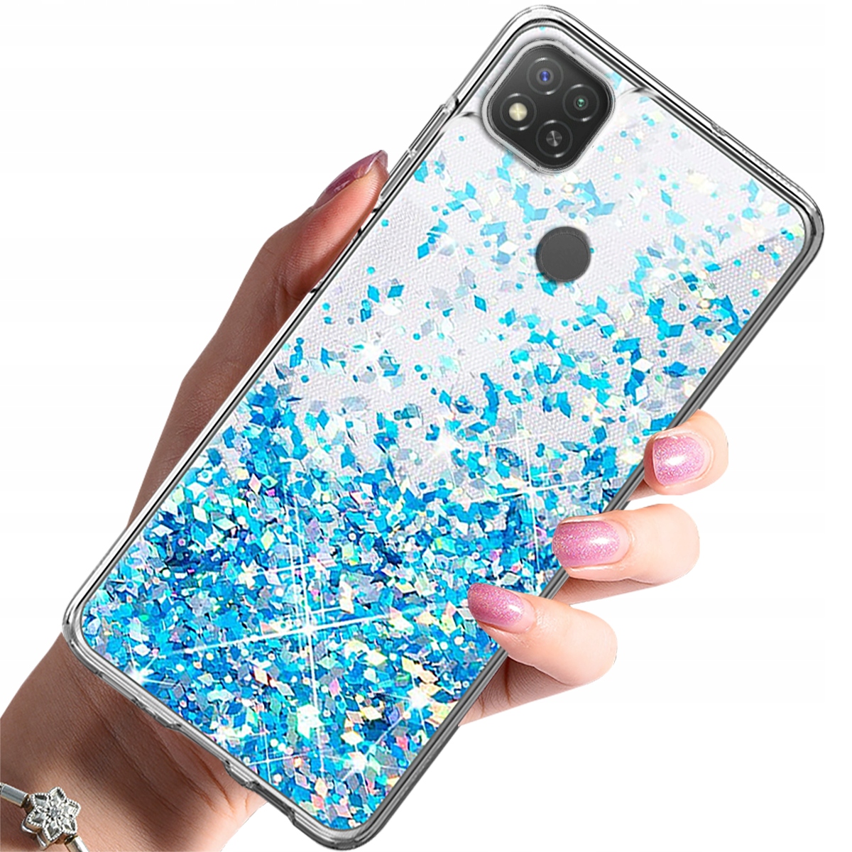 

Etui Brokat Case Szkło 9H do Xiaomi Redmi 9C